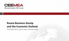 Russia Business Gossip and the Economic Outlook may 2015